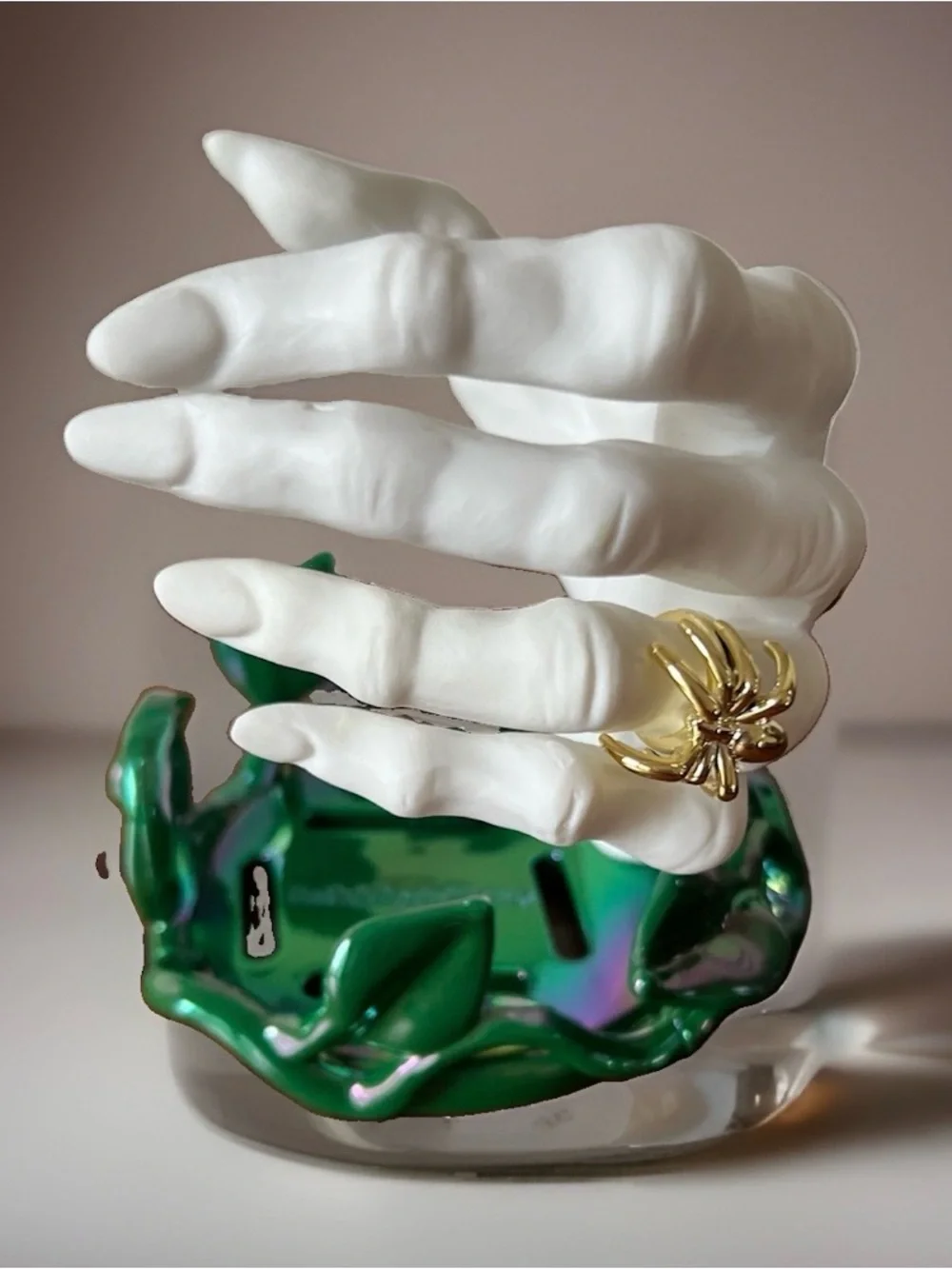 Bath & Body Works Which & Ivy Gold Ring Whimsygoth Gothic Goth Spooky Halloween